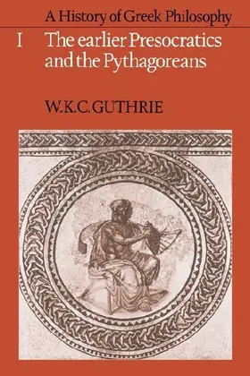 A History of Greek Philosophy