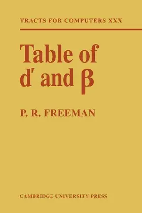 Table of D' and