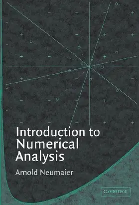 Introduction to Numerical Analysis