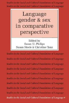Language, Gender, and Sex in Comparative Perspective