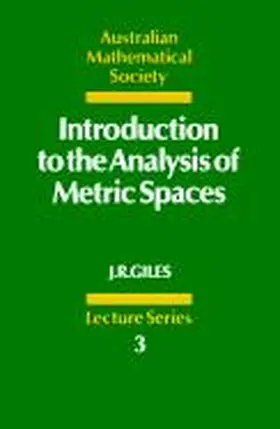 Introduction to the Analysis of Metric Spaces