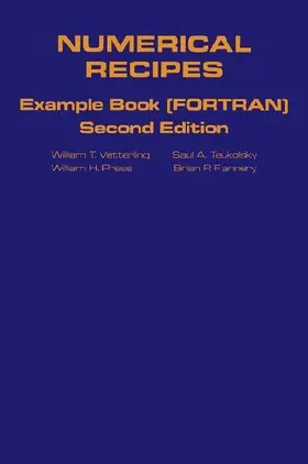 Numerical Recipes in FORTRAN Example Book