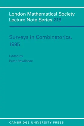 Surveys in Combinatorics, 1995
