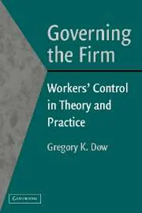 Governing the Firm