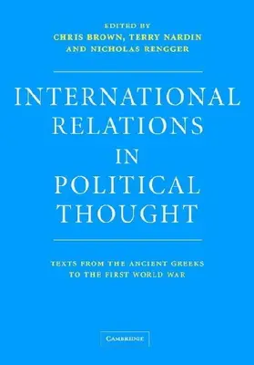 International Relations in Political Thought