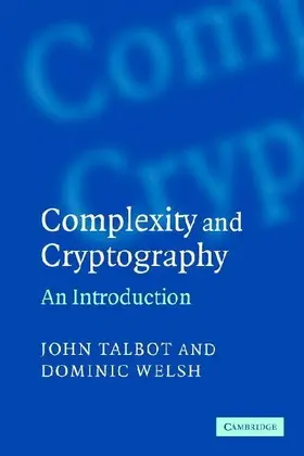 Complexity and Cryptography