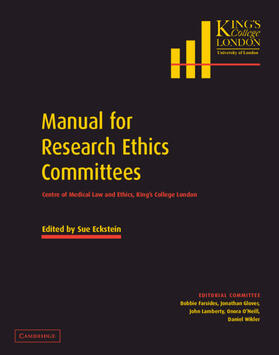 Manual for Research Ethics Committees