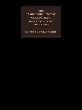 The Cambridge Genizah Collections