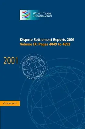 Dispute Settlement Reports 2001