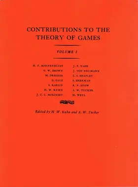 Contributions to the Theory of Games, Volume I