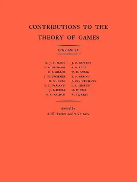 Contributions to the Theory of Games, Volume IV