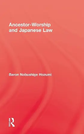 Ancestor Worship & Japanese Law