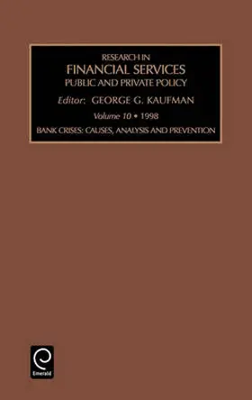 Research in Financial Services Private and Public Policy Volume 10research in Financial Services (Rfse)