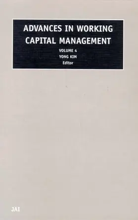 Advances in Working Capital Management