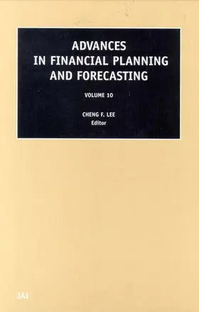 Advances in Financial Planning and Forecasting