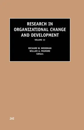 Research in Organizational Change and Development
