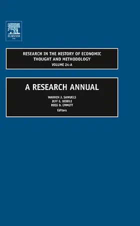 Research in the History of Economic Thought and Methodology