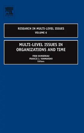 Multi-Level Issues in Organizations and Time