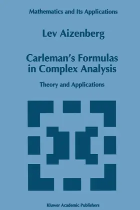 Carleman's Formulas in Complex Analysis