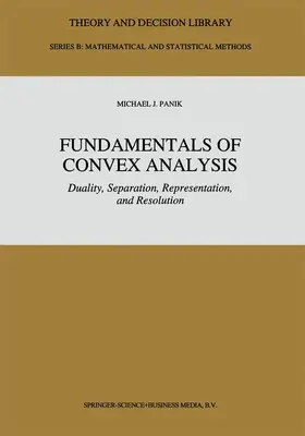 Fundamentals of Convex Analysis