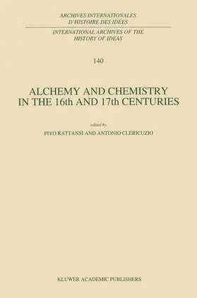 Alchemy and Chemistry in the XVI and XVII Centuries