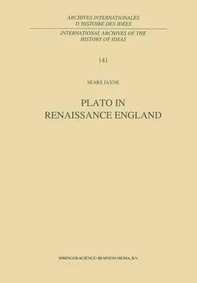 Plato in Renaissance England