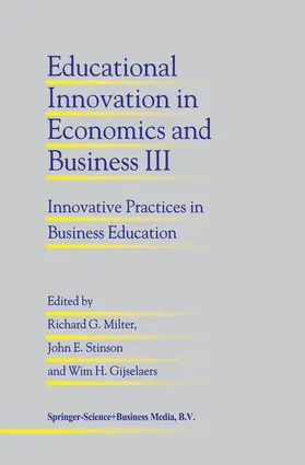 Educational Innovation in Economics and Business III