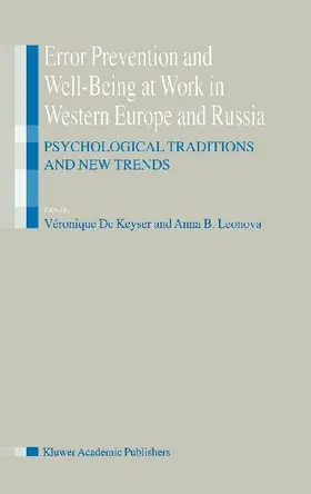 Error Prevention and Well-Being at Work in Western Europe and Russia