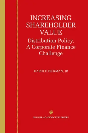 Increasing Shareholder Value