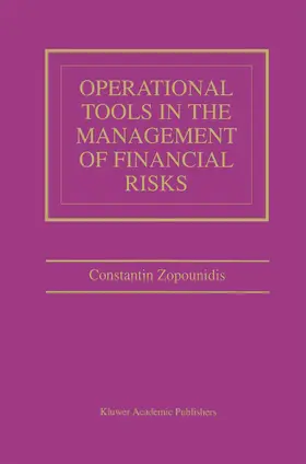 Operational Tools in the Management of Financial Risks