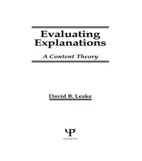 Evaluating Explanations
