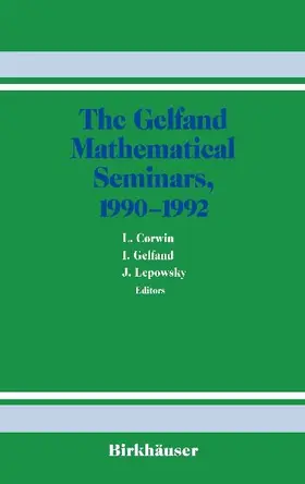 The Gelfand Mathematical Seminars, 1990-1992