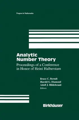 Analytic Number Theory:The Halberstam Festschrift 2