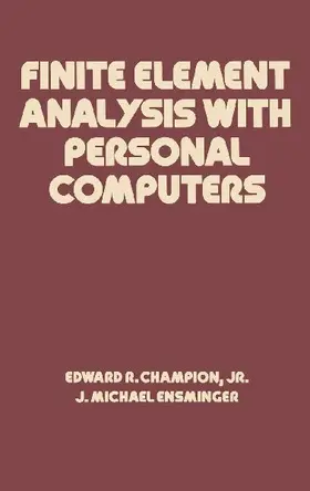 Finite Element Analysis with Personal Computers