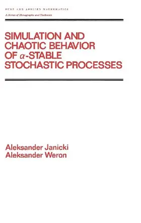 Simulation and Chaotic Behavior of Alpha-stable Stochastic Processes