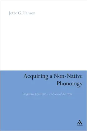 Acquiring a Non-Native Phonology