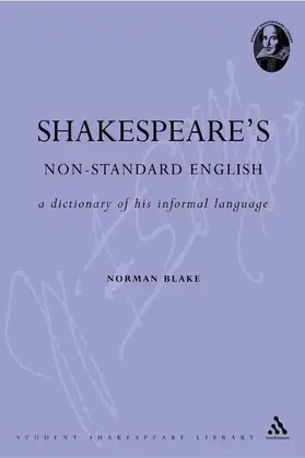 Shakespeare's Non-Standard English