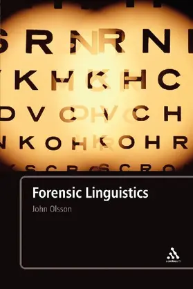 Forensic Linguistics
