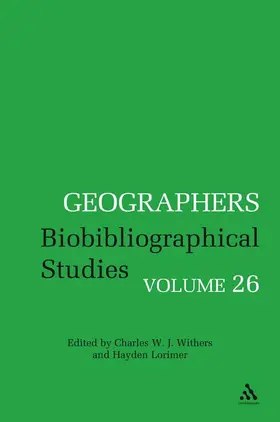 Geographers Volume 26