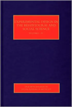 Experimental Design in the Behavioral and Social Sciences