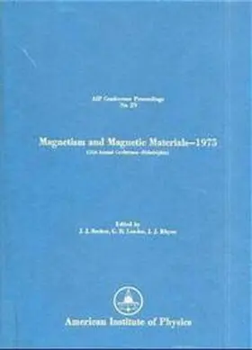 Magnetism and Magnetic Materials 1975