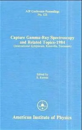 Capture Gamma-Ray Spectroscopy and Related Topics