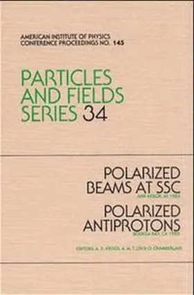 Polarized Beams at SSC & Polarized Antiprotons 1985