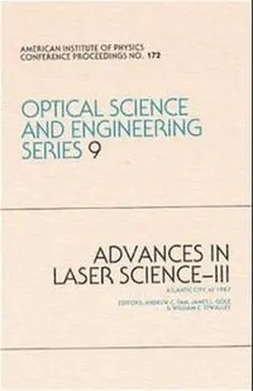 Advances in Laser Science-III
