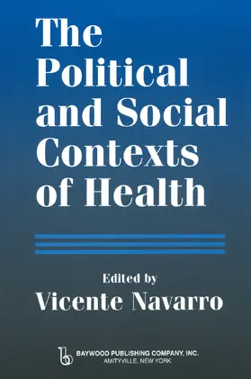 The Political and Social Contexts of Health