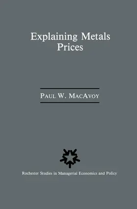 Explaining Metals Prices