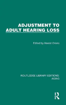 Adjustment to Adult Hearing Loss