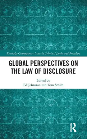 Global Perspectives on the Law of Disclosure