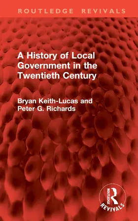 A History of Local Government in the Twentieth Century