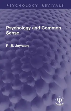 Psychology and Common Sense